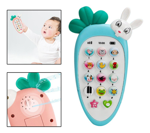 4 Teléfono De Juguete Para Bebés Teléfono Inteligente