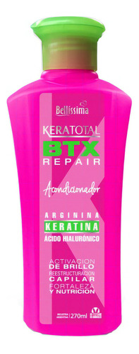 Bellissima Keratotal Btx Repair Acondicionador X 270 Ml