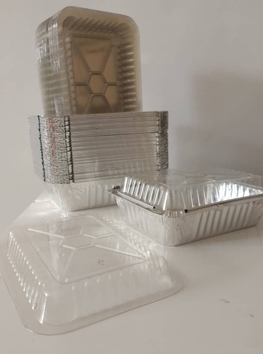 Envases De Aluminio 747 500 Unds C/tapa Plastico (molanca)