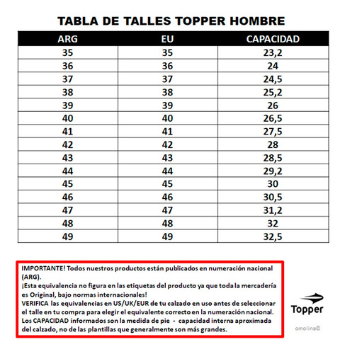 Imagen 6 de 10 de Zapatillas Topper C Training Ultralight Ii Mesh Hombre Ng Ng