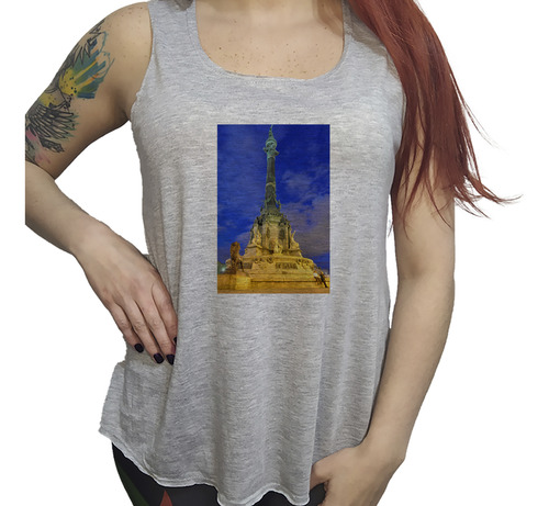 Musculosa Dama Cristobal Colon Internacional Español