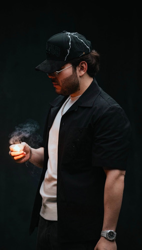 Gorra Fino X Tito Double P La People / Gallo Fino Full Set Negro Ajustable Lisa