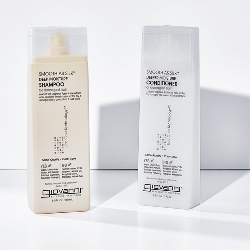 Conjunto De Shampoo E Condicionador Giovanni Smooth As Silk