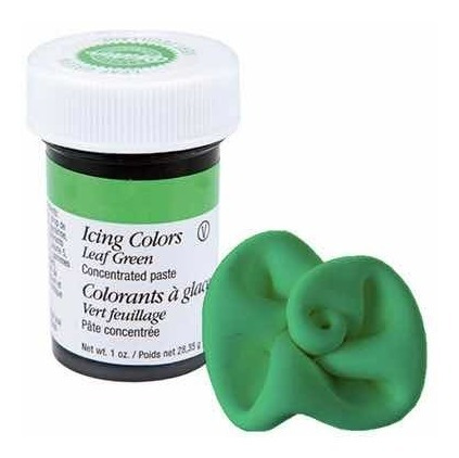 Imagen 2 de 3 de Colorante Comestible Color Verde Hoja Marca Wilton