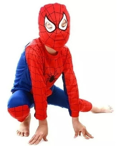 Disfraz De Spiderman, Con  Guante Lanza Discos !