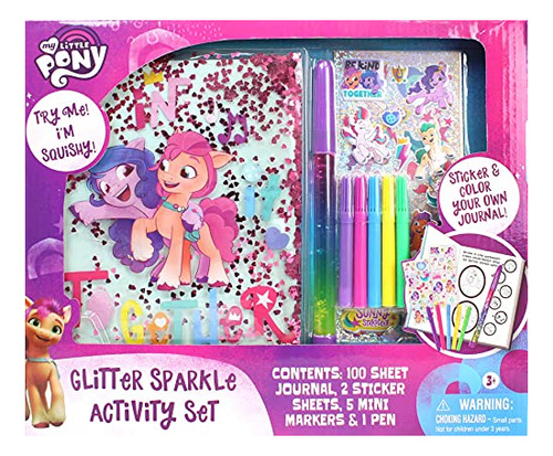 Actividad Con Purpurina My Little Pony De Tara Toys De Nueva