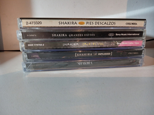 Shakira - Lote De 5 Cds - Oferta 