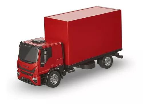 Caminhão Iveco Baú Pro Tork Miniatura - Usual Brinquedos 443