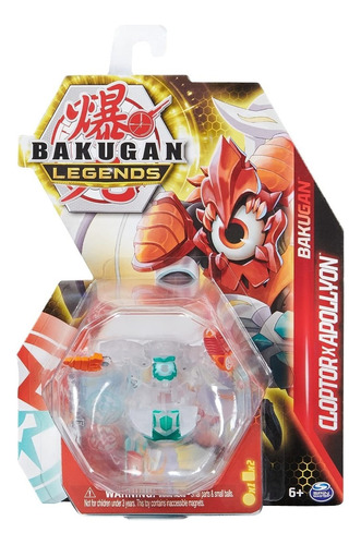 Bakugan Legends Transformable Carta Spin Master Original