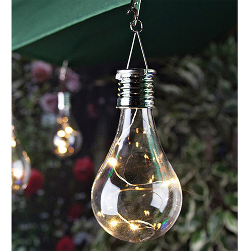 Lámpara Led Colgante Giratoria Solar Impermeable Para O