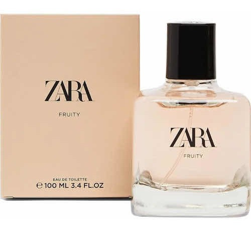 Perfume Zara Fruity Cítrico Dama Woman Fragancia 100ml