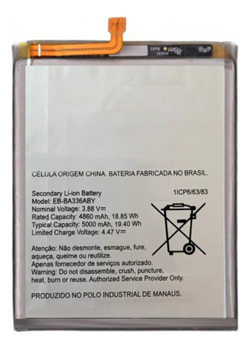 Bateria Compatível Com Galaxy A53 5g Eb-ba336aby Nacional