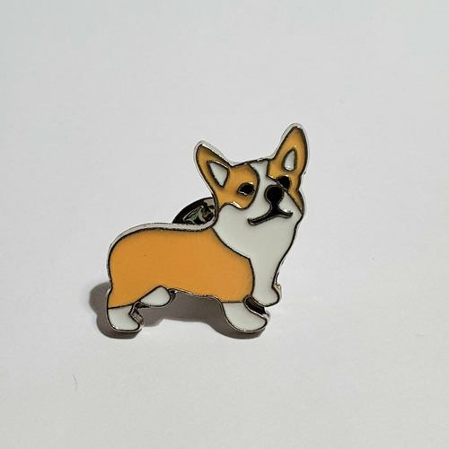 Imagen 1 de 1 de Pin Prendedor Perro Corgie