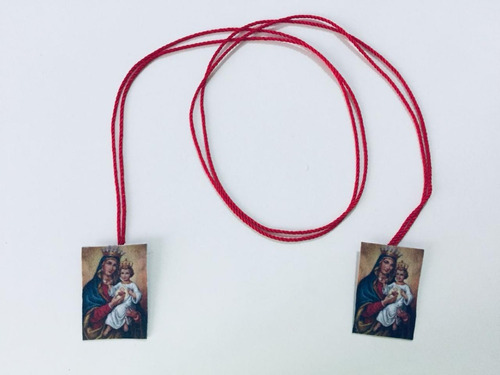 57 Collar Escapulario Nuestra Señora Sagrado Corazon 57 Pzas