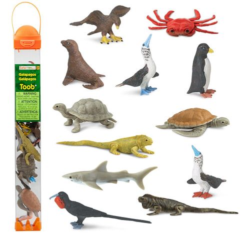 Safari Ltd. Galapagos Wildlife Toob - Figuras De Foca, Piqu.