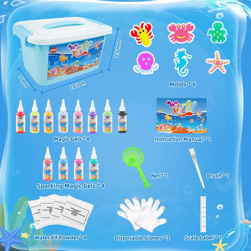 Magic Water Elf Kit De Juguete Mágico De Elfo Agua Squishies Water Kit