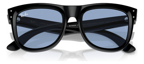 Lente De Sol Rayban Wayfarer Reverse Rbr0502s Light Blue