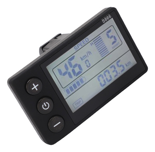 Panel De Pantalla Lcd Para Bicicleta Eléctrica S866 24v 36v