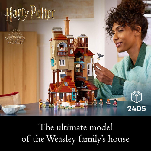 Sets De Construcción Lego Harry Potter The Burrow Para Adult