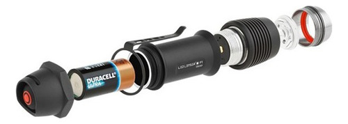 Linterna Tactica Led Lenser Mod. F1 De 400 Lumens Blanco Negro