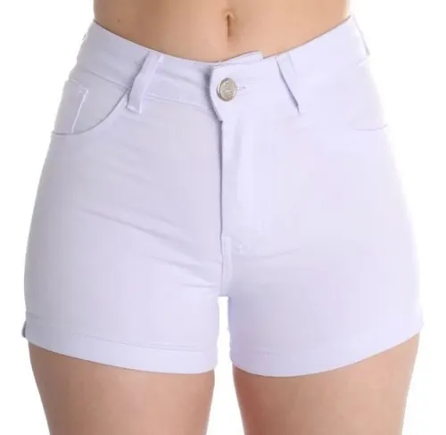 Short jeans hotsell branco mercado livre