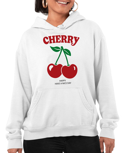Sudadera Con Gorro Cherry