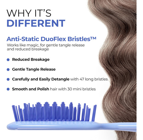 Escova Desembaraçadora Fhi Heat Unbrush Para Todos Os Cabelo