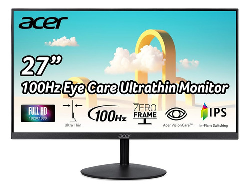Monitor Acer Sb272 Ebi 27 Full Hd Ips - 100hz Freesync