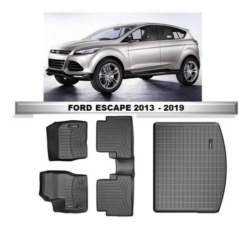 Weathertech Alfombra Bandeja Ford Escape 2013-2019