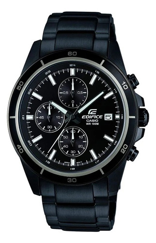 Reloj Casio Edifice Efr-526bk-1a1v Hombre 100% Original 