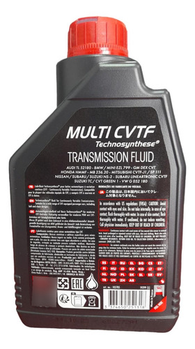 Aceite Transmisión Multi Cvtf