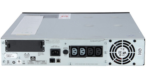 Imagen 2 de 10 de Ups Apc 1500 Va Smart Smt1500rmi2u 1000w 7min 9seg