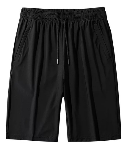 Shorts Deportivo De Secado Rápido De Seda Helada Para Hombre