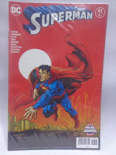 Superman Vol.41 Variante Neal Adams Dc Comic´s Televisa 2017