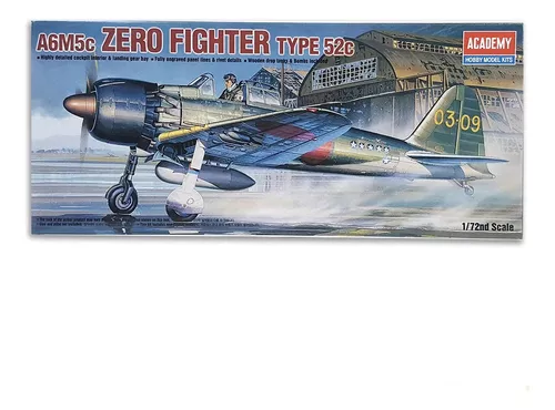 Miniatura Zero Fighter 52 C - 1/72 - Academy 12493