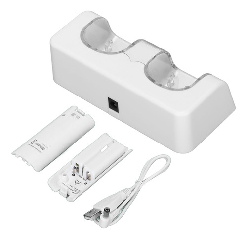 Estación De Carga De Batería Recargable Para Mando De Wii