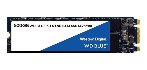 Disco Ssd M.2 Sata Interno Western Digital  500gb Azul