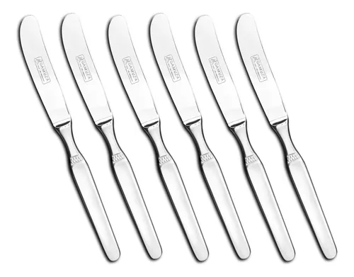 comprar Cuchillo De Mesa Acero Inoxidable 18\u002F10 Gamuza Varina X 6 Un