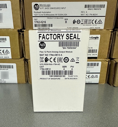 1794-oe12 Clp Allen-bradley Flex I/o Analógico Output Module