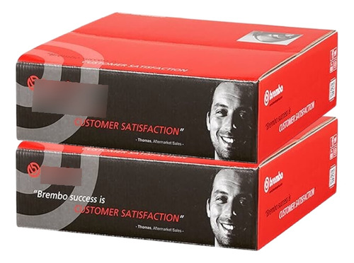 Par Discos Brembo Volksw Pointer Wolfsburg Edition 2002 Del