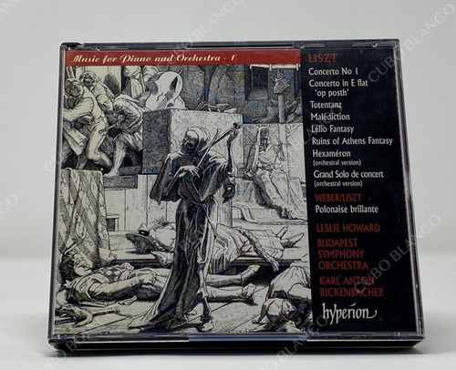 Liszt Music For Piano And Orchestra Vol I Concerto 2 Cds (Usado)
