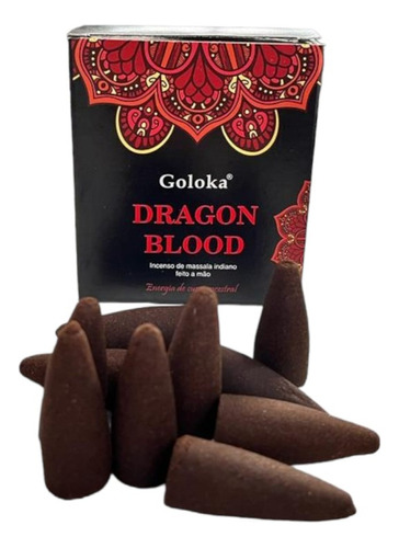 Incenso Cascata Goloka Dragon Blood Back Flow