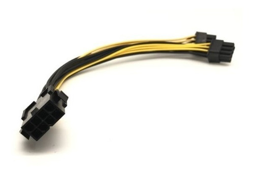 Cable Power Pcie 8 Pin Hembra A 6+2 Pin Machos Doble Video