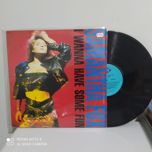 Disco Vinil: Samantha Fox - I Wanna Have Some Fun