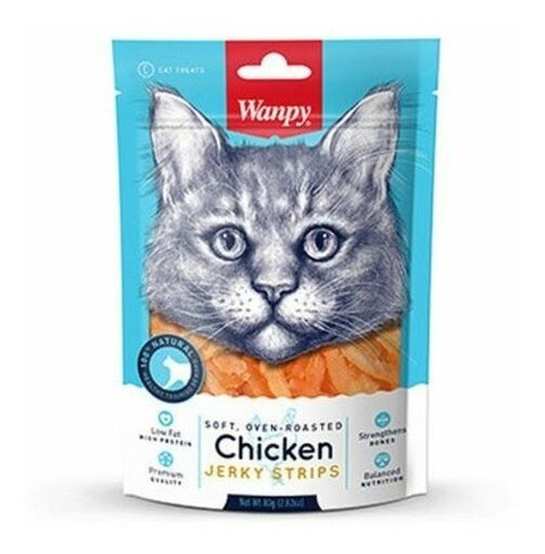 Imagen 1 de 3 de Wanpy Snack Premium Para Gatos  Sabor Pato