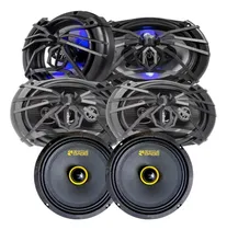 Comprar Bocinas 6x9  Led Azul+bocinas 6x9+bocinas 6.5 PuLG