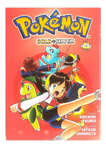 Panini Manga Pokémon Gold & Silver N.4, De Hidenori Kusake. Serie Pokémon, Vol. 4. Editorial Panini, Tapa Blanda En Español, 2018
