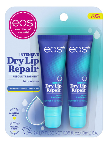 Eos The Hero Lip Repair, Tratamiento De Labios Extra Seco, H