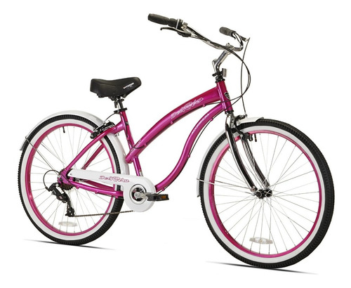 Bicicleta Kent 26 Inch Del Rio Women's Cruiser Bike Magent