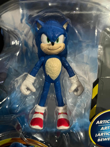 Sonic Figura Jakks Pacific Sega Nuevo De Colección (Usado)